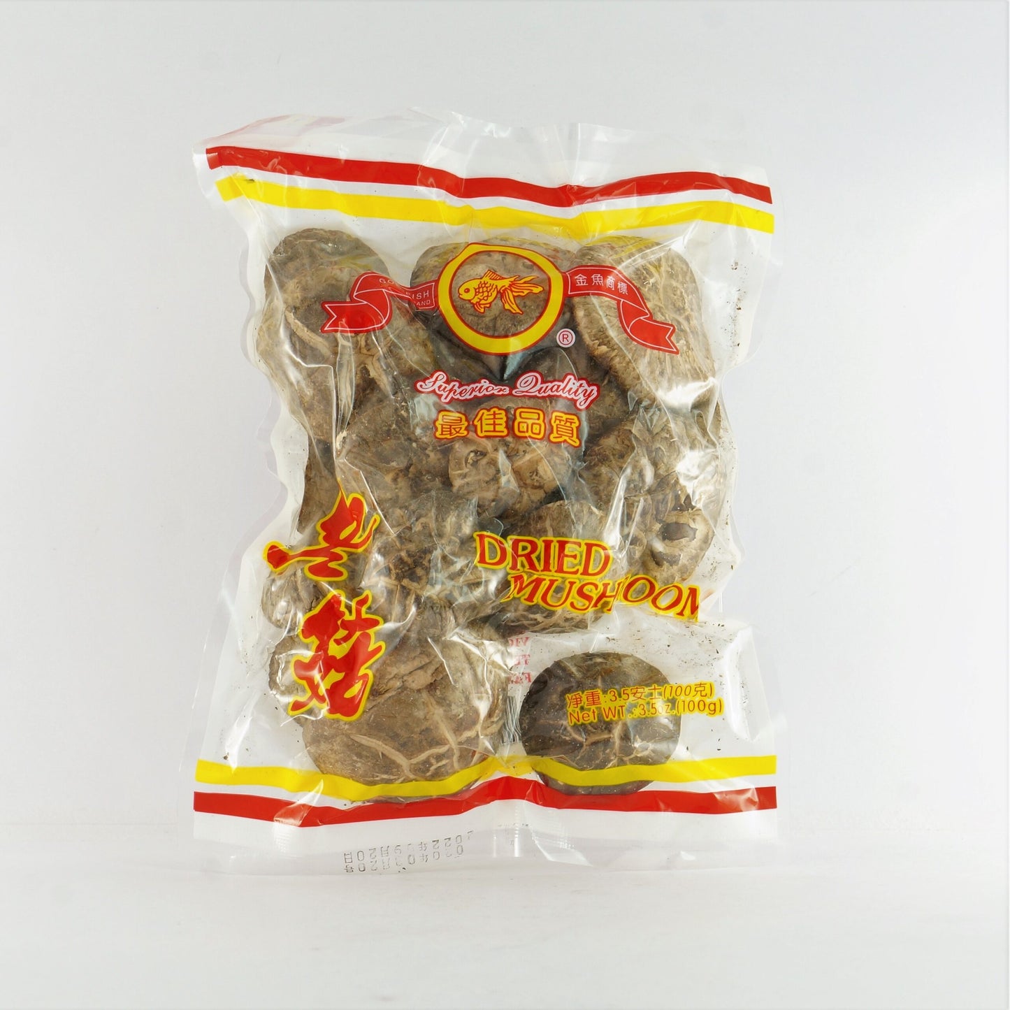 GOLD FISH DRIED MUSHROOM 200G