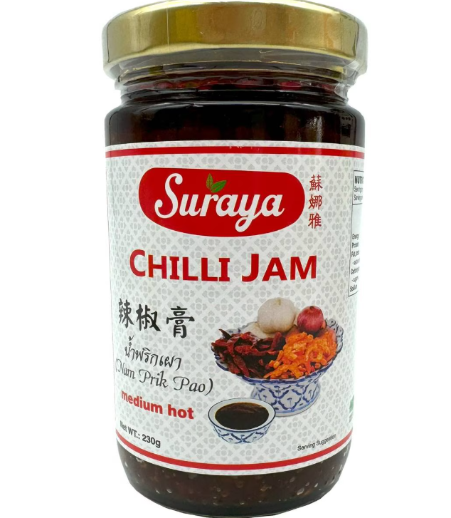Suraya Chilli Jam Medium Hot 230g
