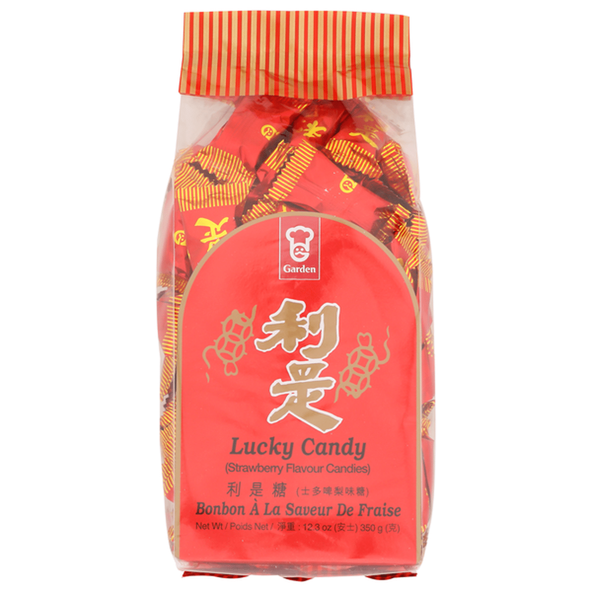 Garden Lucky Candy (Strawberry Flavour) 350g