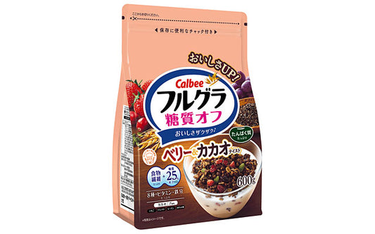 Frugra Calbee Fruit Granola Cereal Berries & Cacao 550g