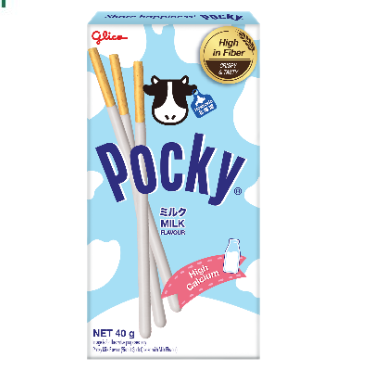 Glico Pocky Milk Biscuit Stick 40g