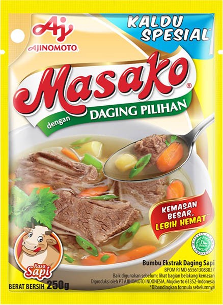 Ajimomoto Masako Daging Pilihan Rasa Sapi (Beef Powder) 250g
