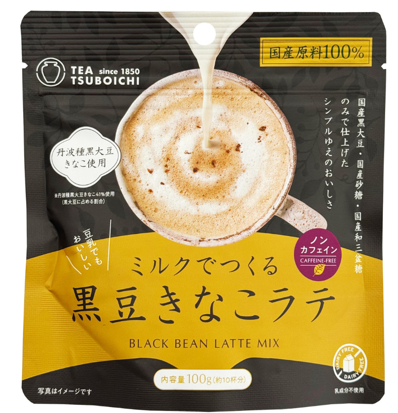 Tea Tsuboichi Black Bean Latte Mix Powder 100g