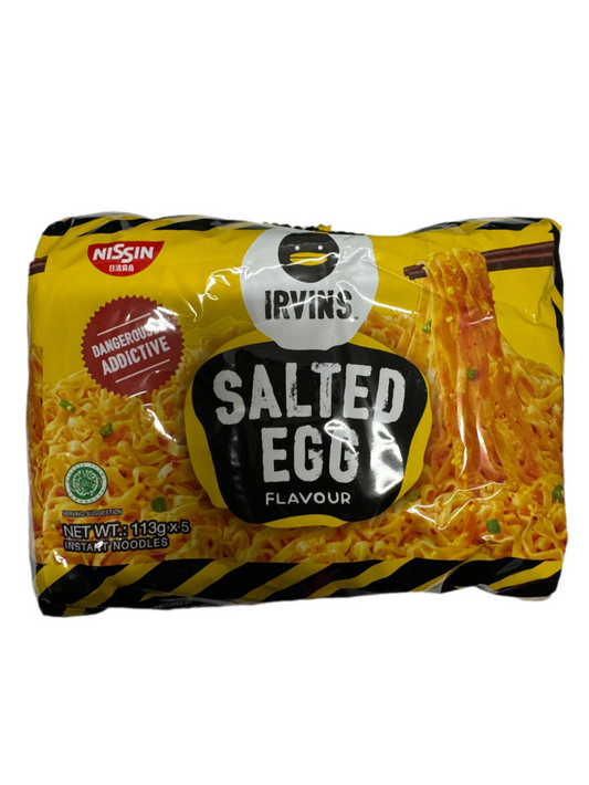 Nissin Salted Egg Instant Dry Noodles 5'x 113g