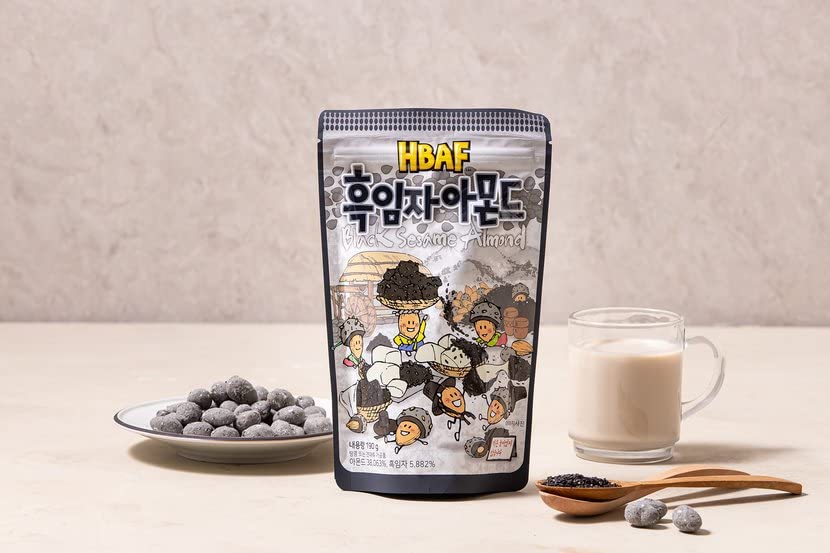 Gilim Black Sesame Almond 190g