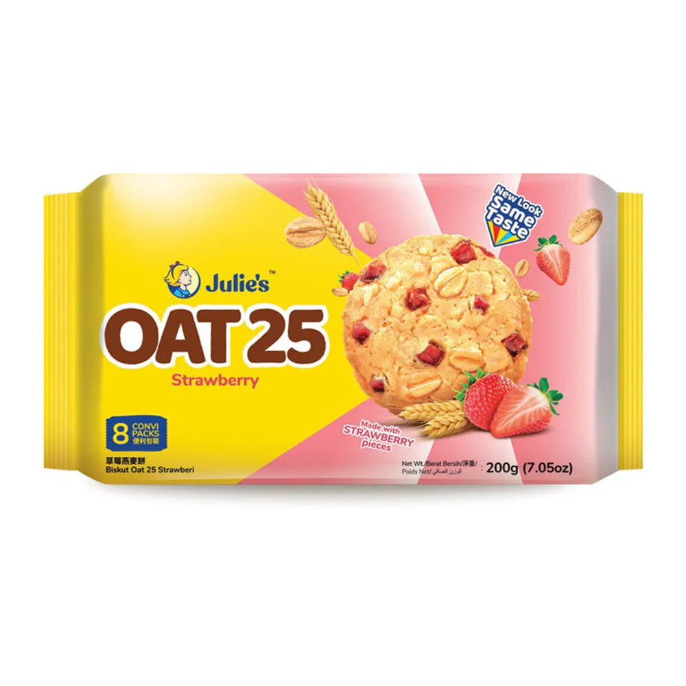 Julie's Oat 25 Strawberry Biscuit 200g