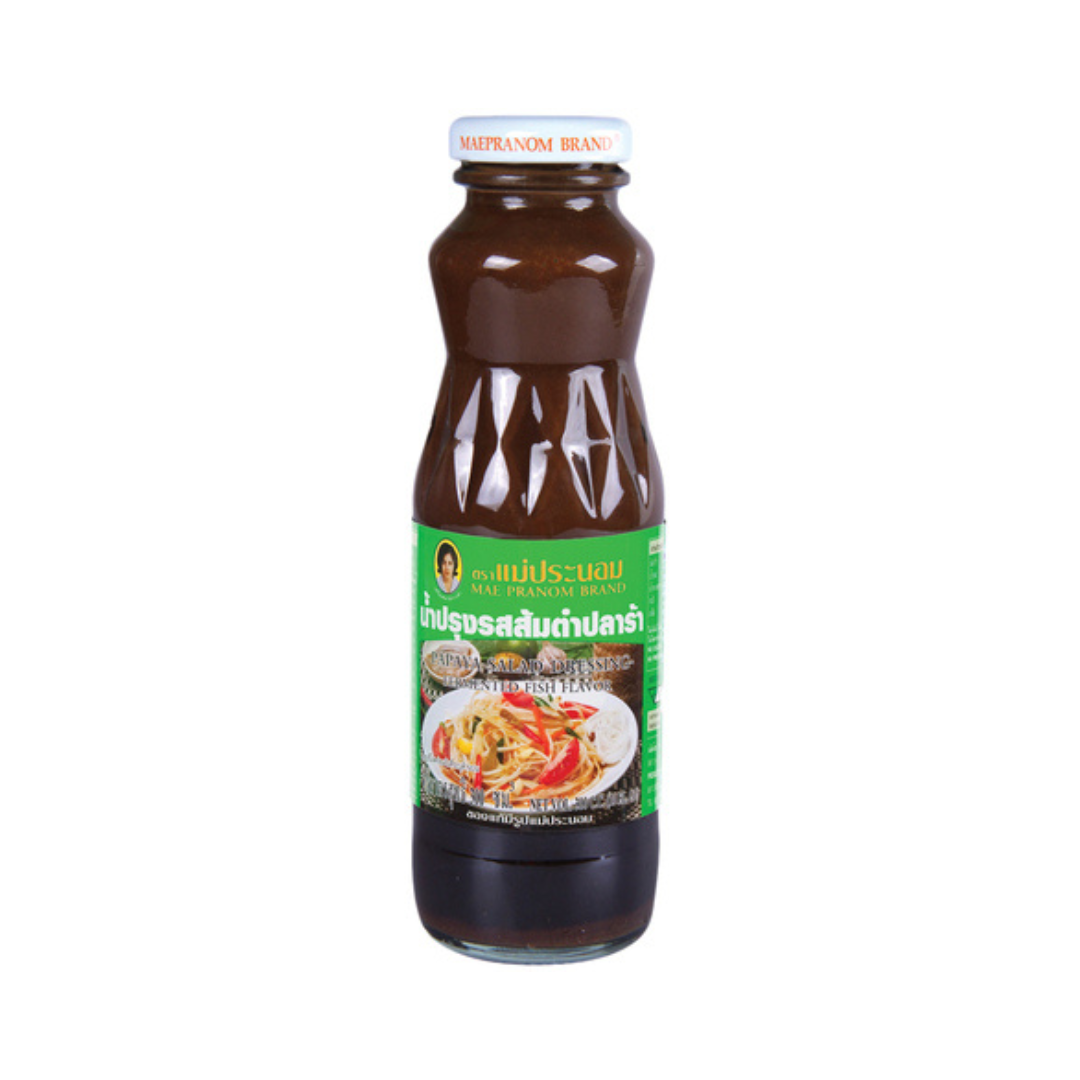 Mae Pranom Brand Fermented Fish Flavour Papaya Salad Dressing 260ml