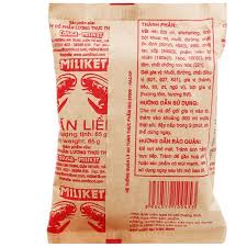 Miliket Original Flavour Instant Noodles 65g