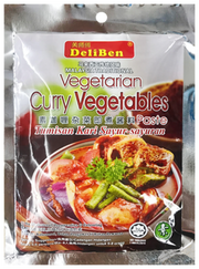 Deliben Vegetarian Curry Vegetables Paste 200G