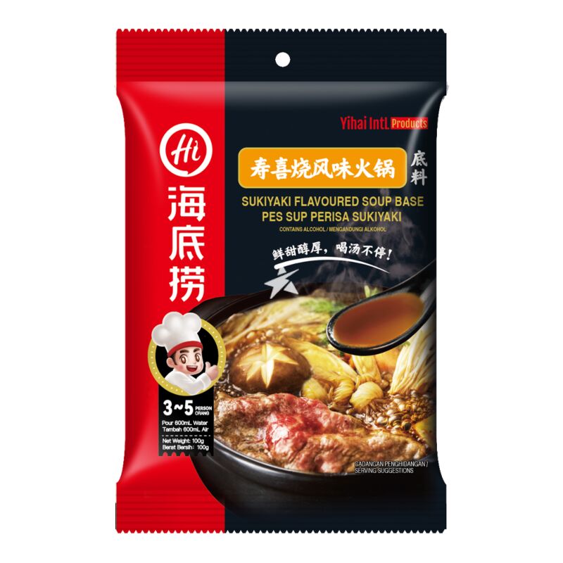 Haidilao Sukiyaki Flavour Hot Pot Soup Base 100g