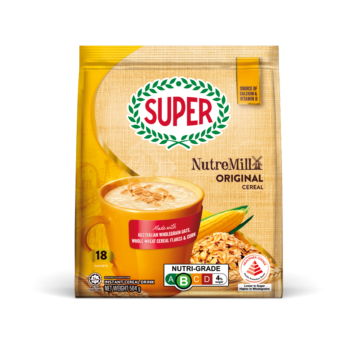 Super Original Instant Cereal Drink 20 Sachets