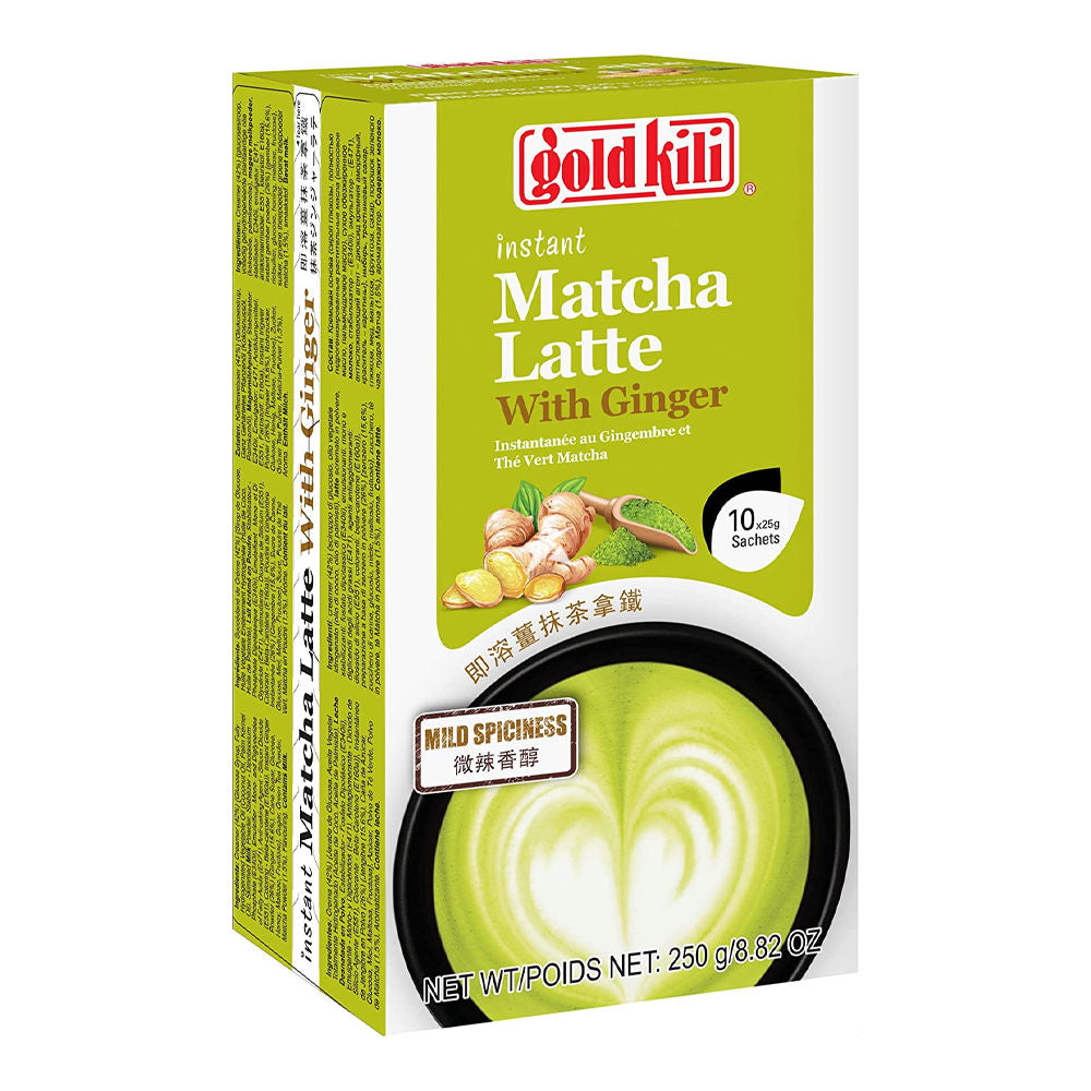 Gold Kili Instant Matcha Latte with Ginger 25g*10