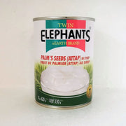Twin Elephants Palm's Seeds in Heavy Syrup 620g