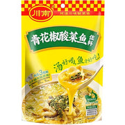 Chuannan Seasoning Sauce For Fish With Pickled Cabbage Green Pepper 300g