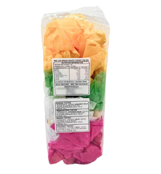 Mae Lee Mix Fruits Flavour Toffee 250g