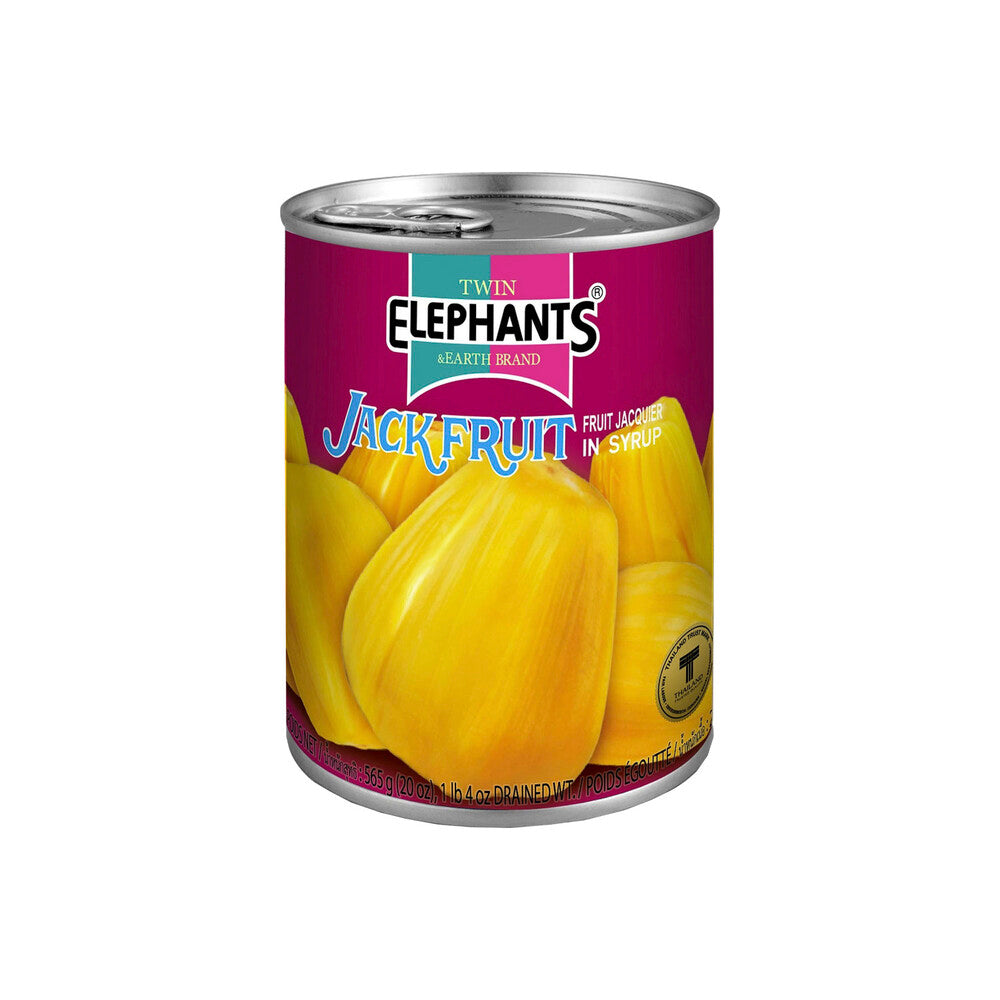 Twin Elephants Jackfruit In Syrup 565g
