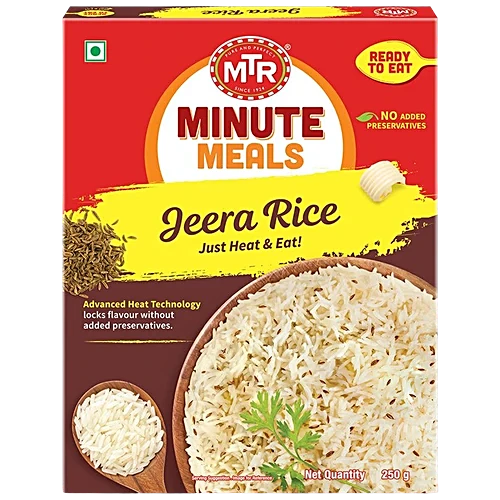 Mars Client Ready Rice MTR Ready To Eat Jeera Rice 250g – ARC ASIAN GROCER