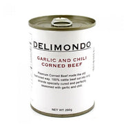 Delimondo Garlic and Chilli Corned Beef 260g