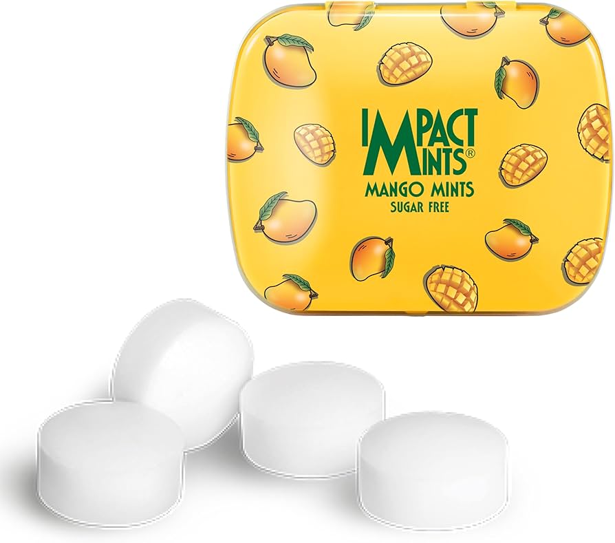 Impact Mints Sugar Free Mango Flavour Mints 14g