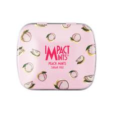 Impact Mints Sugar Free Peach Flavour Mints 14g