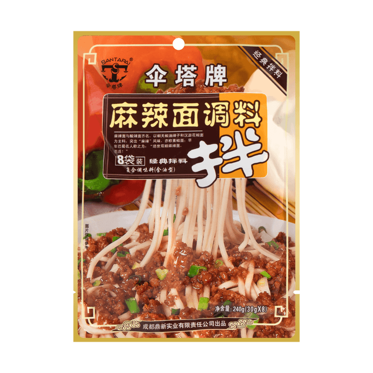 Santapai Noodle Sauce Hot & Spicy Flavour 240g