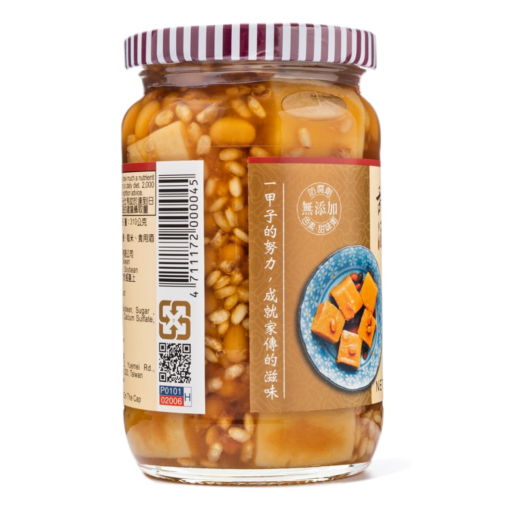Huang Ju Food Sweet & Alcoholic Bean Curd 380g