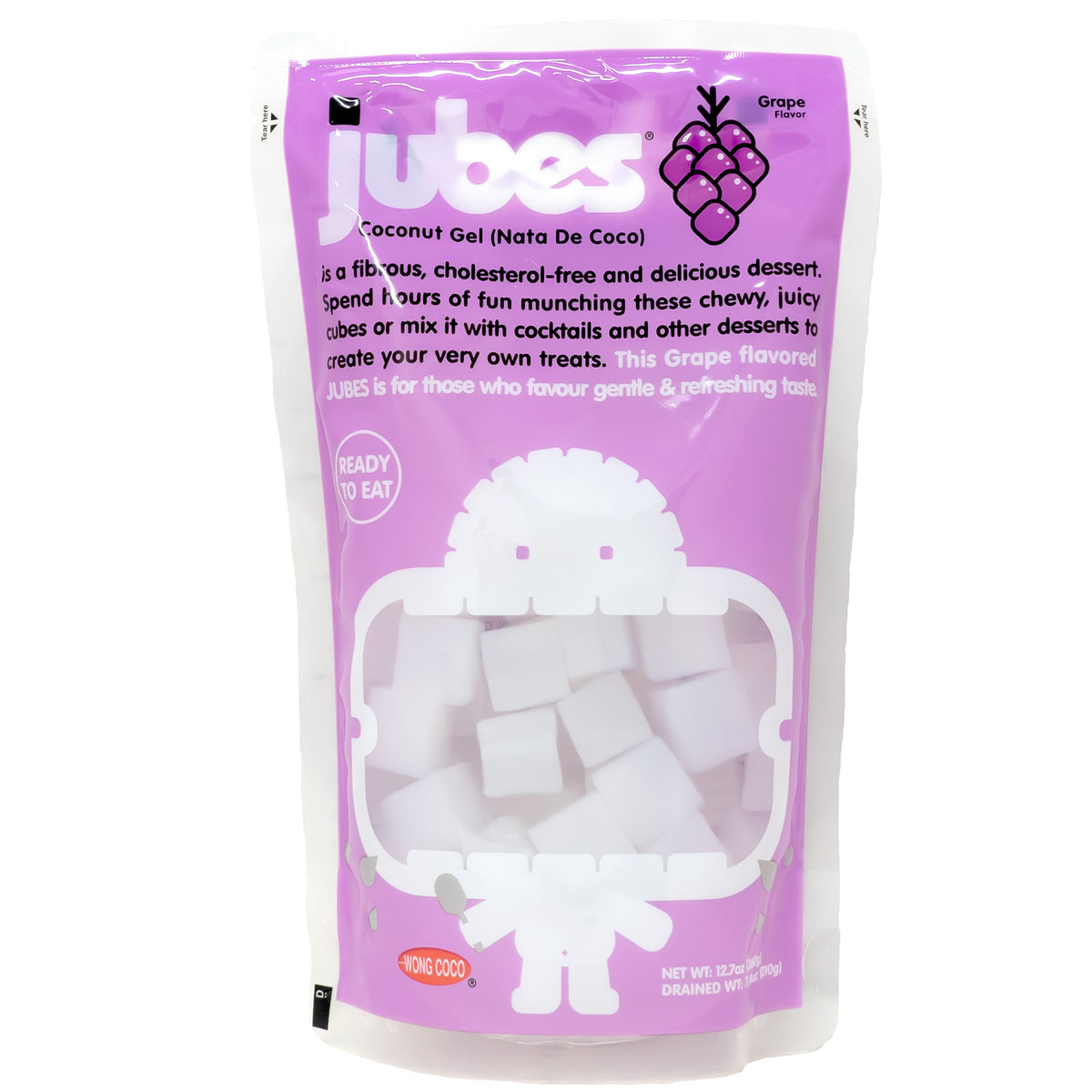 Jubes Grape Wong Coco Jubes Grape Jelly 360g โ ARC ASIAN GROCER