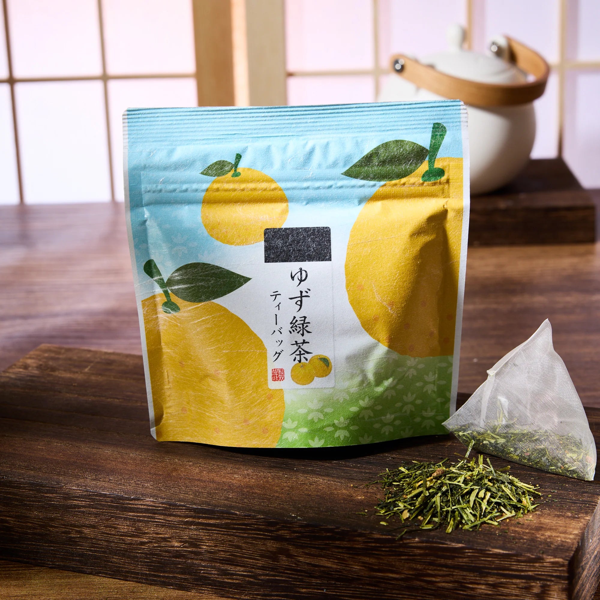Yamakei Hanako Yuzu Green Tea 7 Sachets