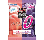 Orihiro Peach & Grape Flavor 0 Kcal Konjac Jelly 216g