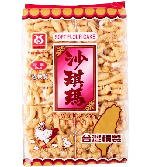 Seawoods Sachima (Soft Flour Cake) Sesame Flavour 250g