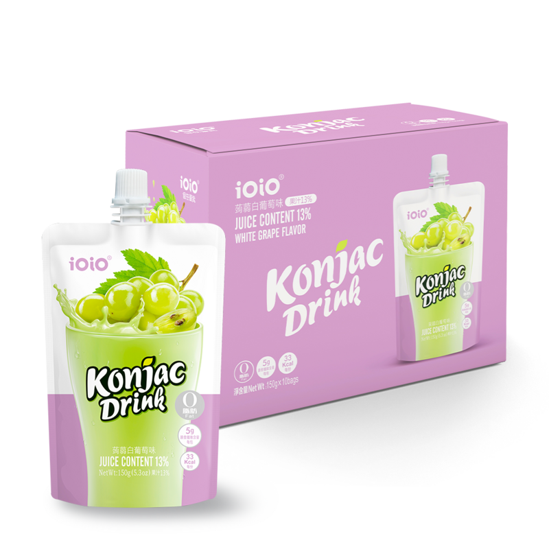 IOIO Green Apple Flavour Konjac Jelly 150g (Best Before: 30.11.2026)