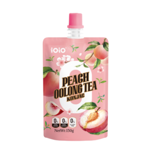 IOIO Peach Oolong Tea Flavour Konjac Jelly 150g (Best Before: 30.11.2026)