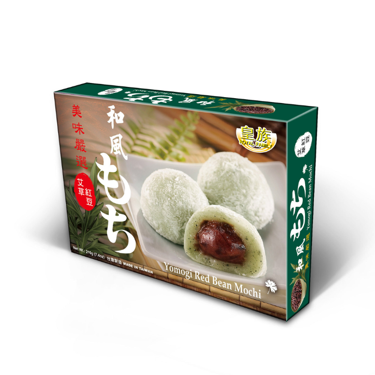 Royal Family Yomogi Red Bean Mochi 210g (Best Before: 31-12-2026)