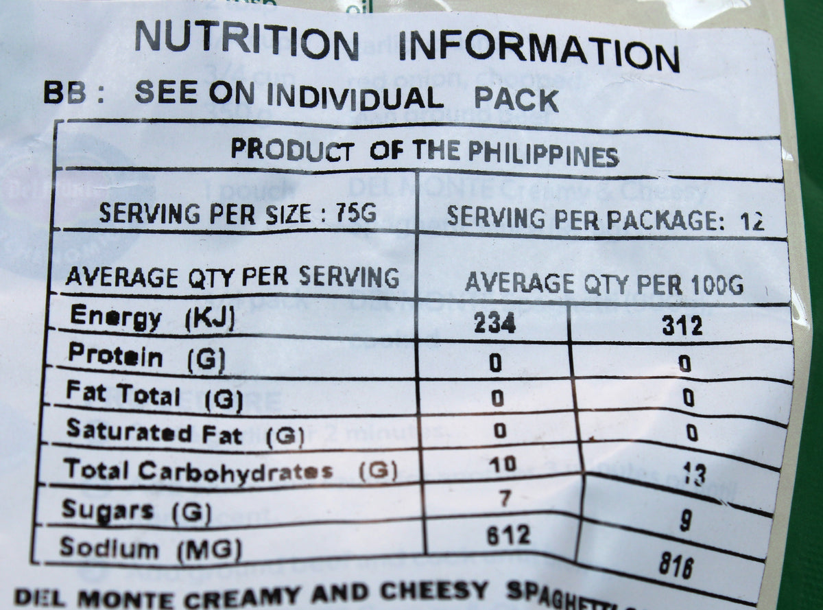 Del Monte Spaghetti Sauce Creamy & Cheesy 900g