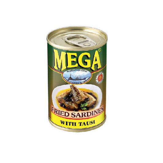 Mega Prime Fried Sardines With Tausi (Black Bean Sauce) 155g