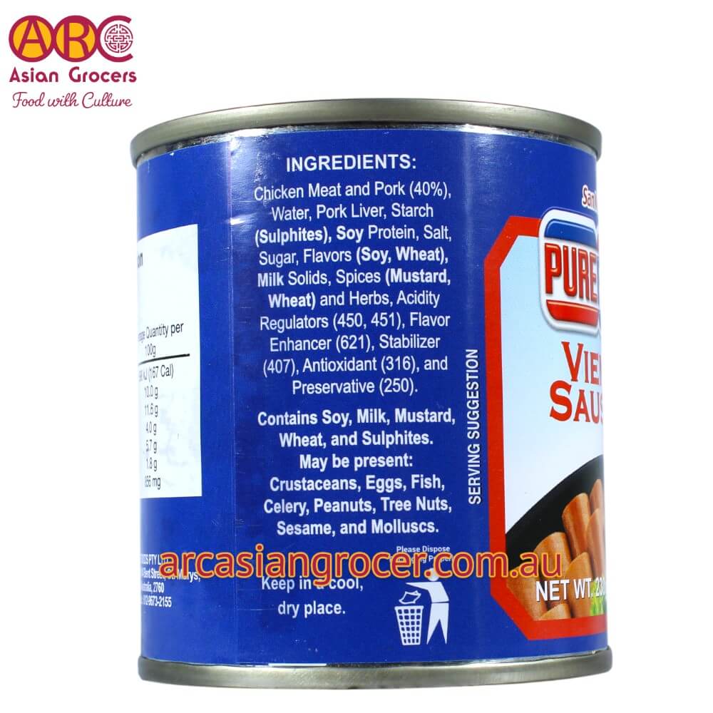Pure Foods Vienna Sausage 230g
