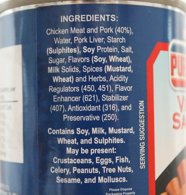 Pure Foods Vienna Sausage 230g