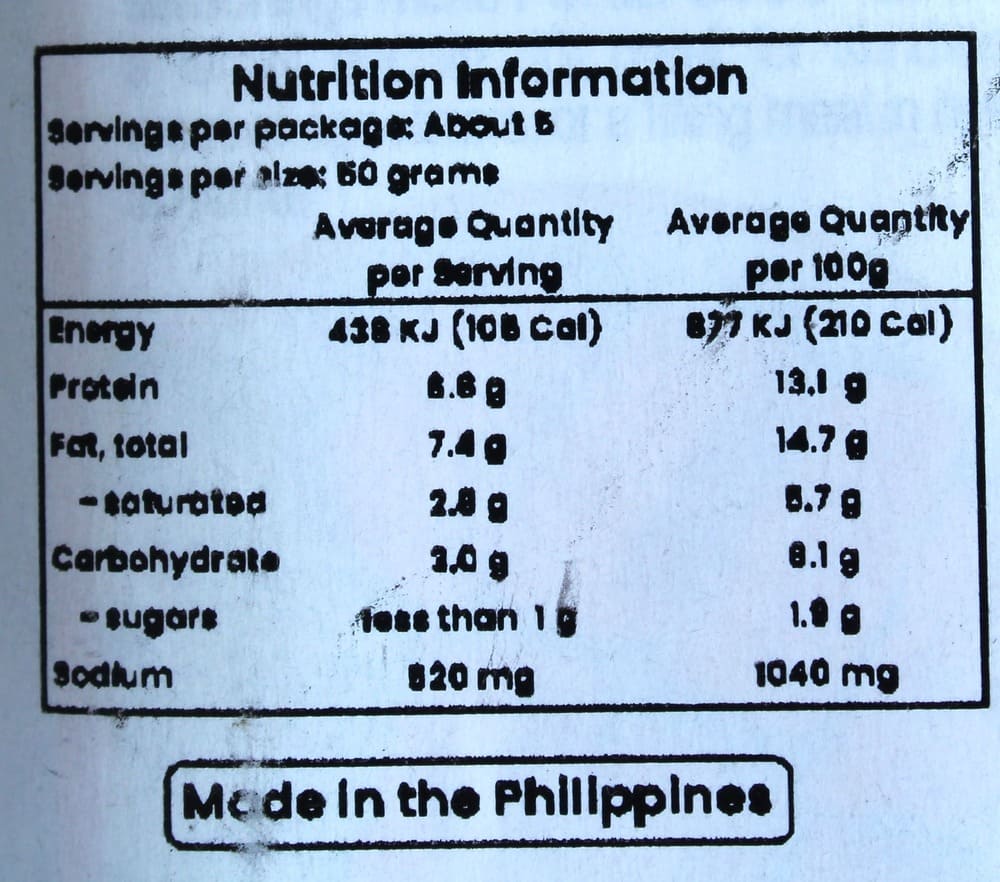 Pure Foods Luncheon Meat 340g