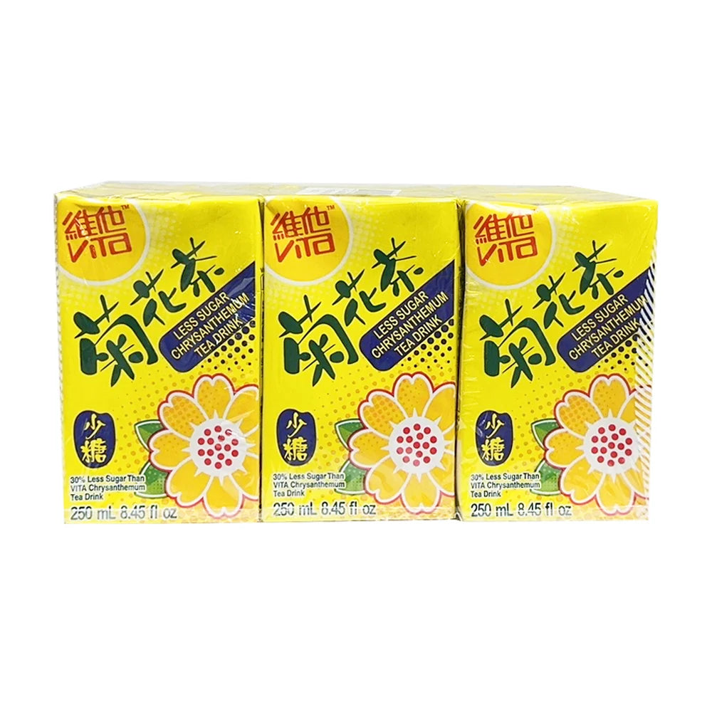 Vita Less Sugar Chrysanthemum Tea Drink 6*250ml (Best Before: 26-04-2027)