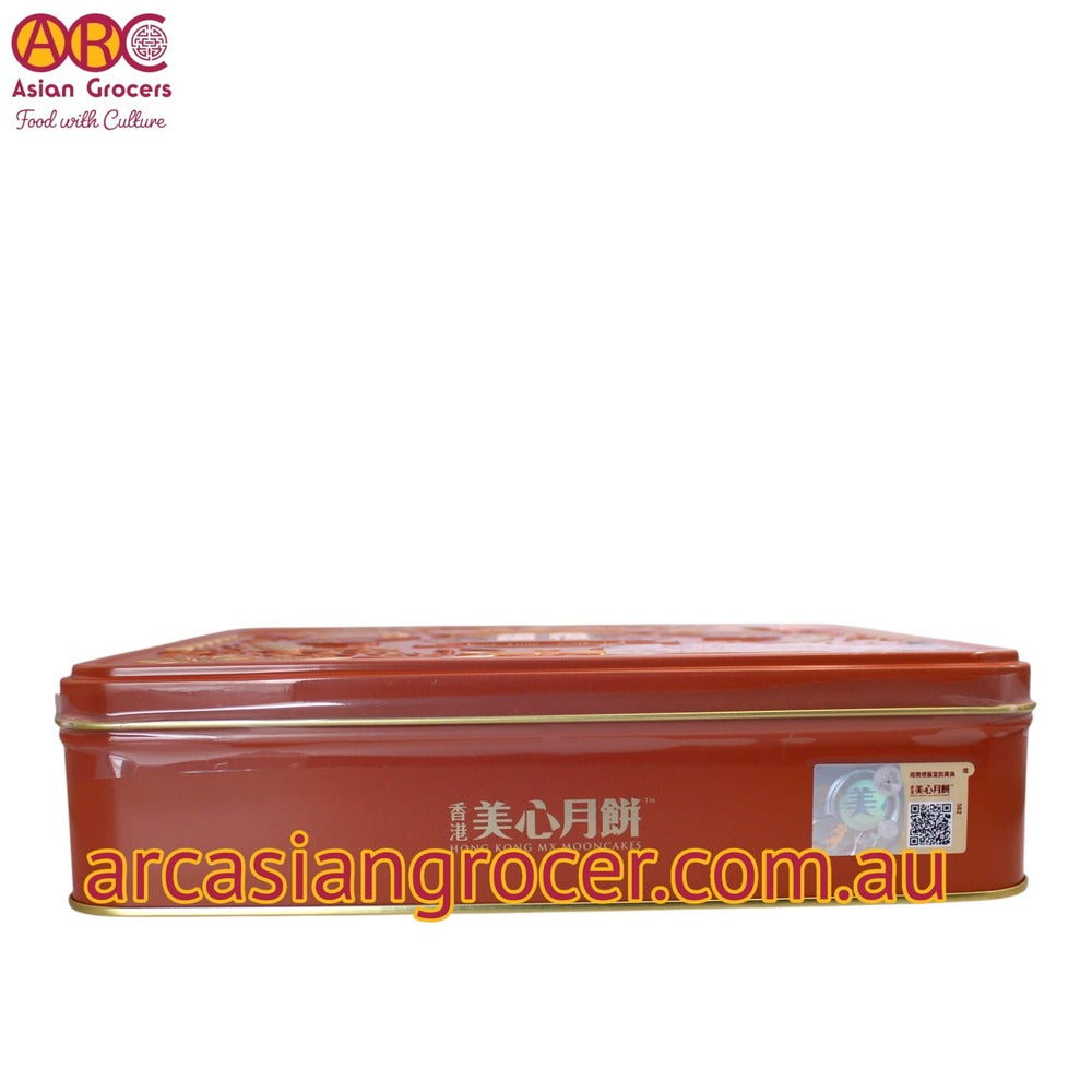 Meixin Hong Kong MX Classic Mixed Nuts Mooncake 4 Pieces (Best Before: 20-10-2026)