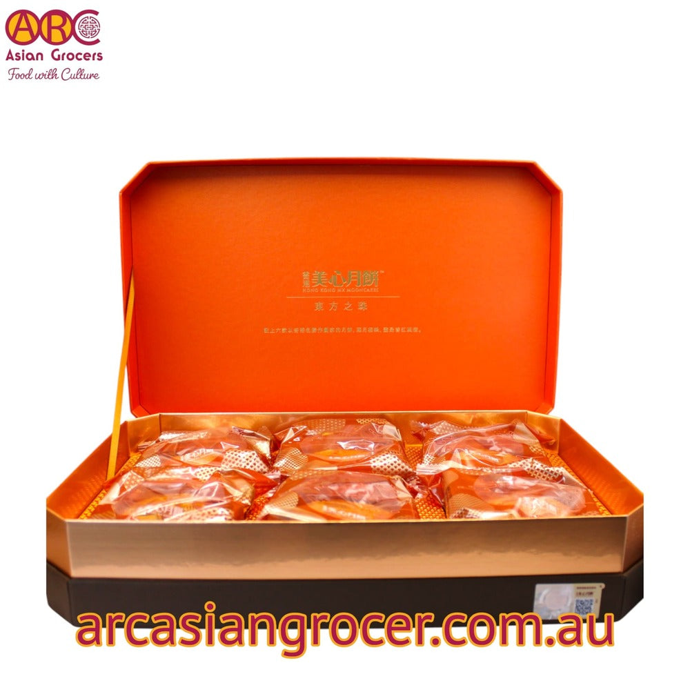 Meixin Hong Kong MX Oriental Pearl Assorted Mooncake 6 Pieces (Best Before: 20-10-2026)