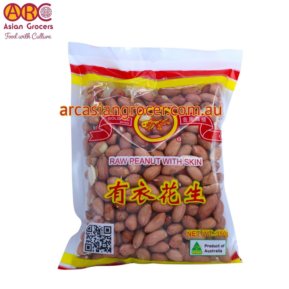 Gold Fish Raw Peanut With Skin 350g