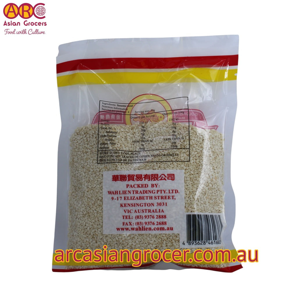 Gold Fish White Sesame Seeds 200g