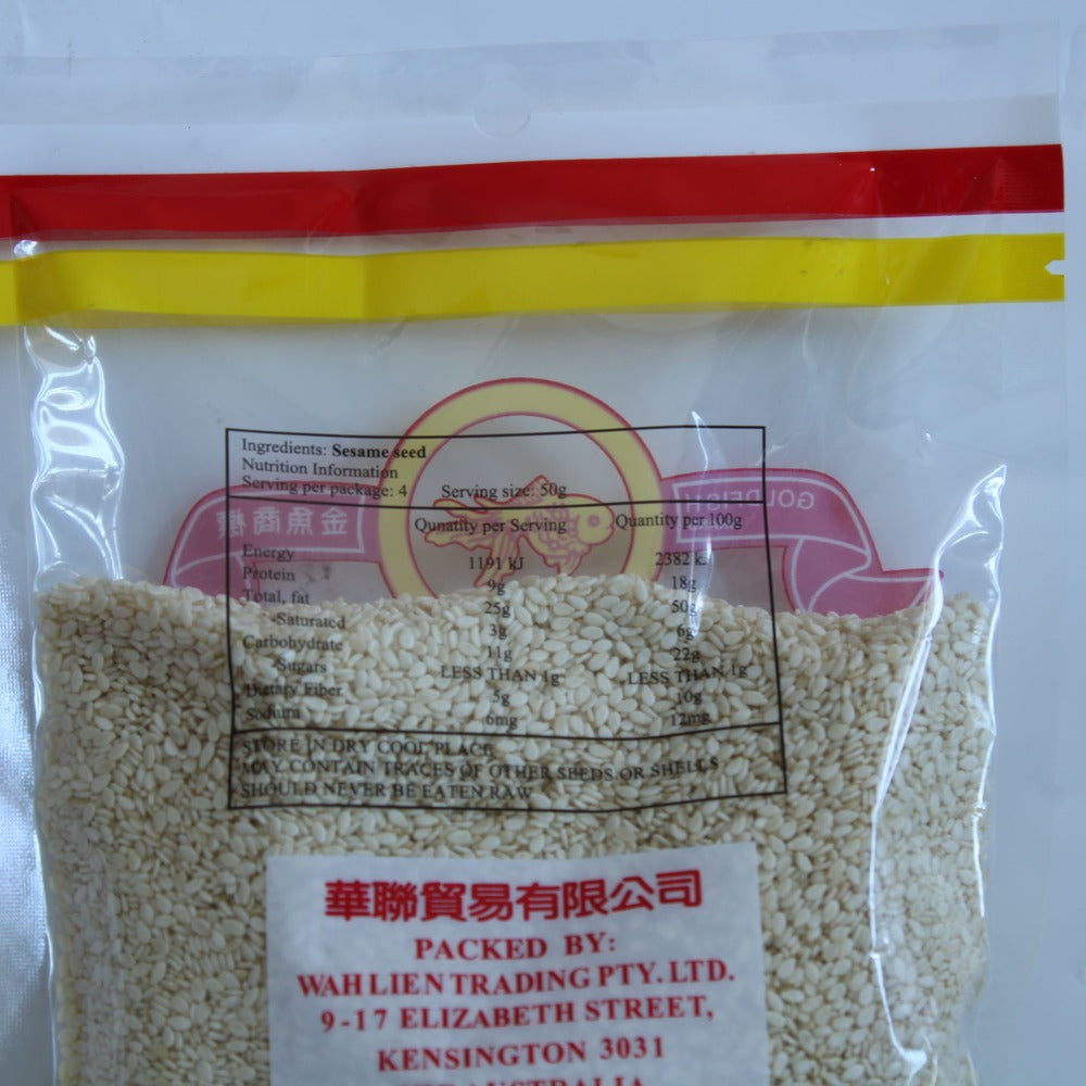 Gold Fish White Sesame Seeds 200g