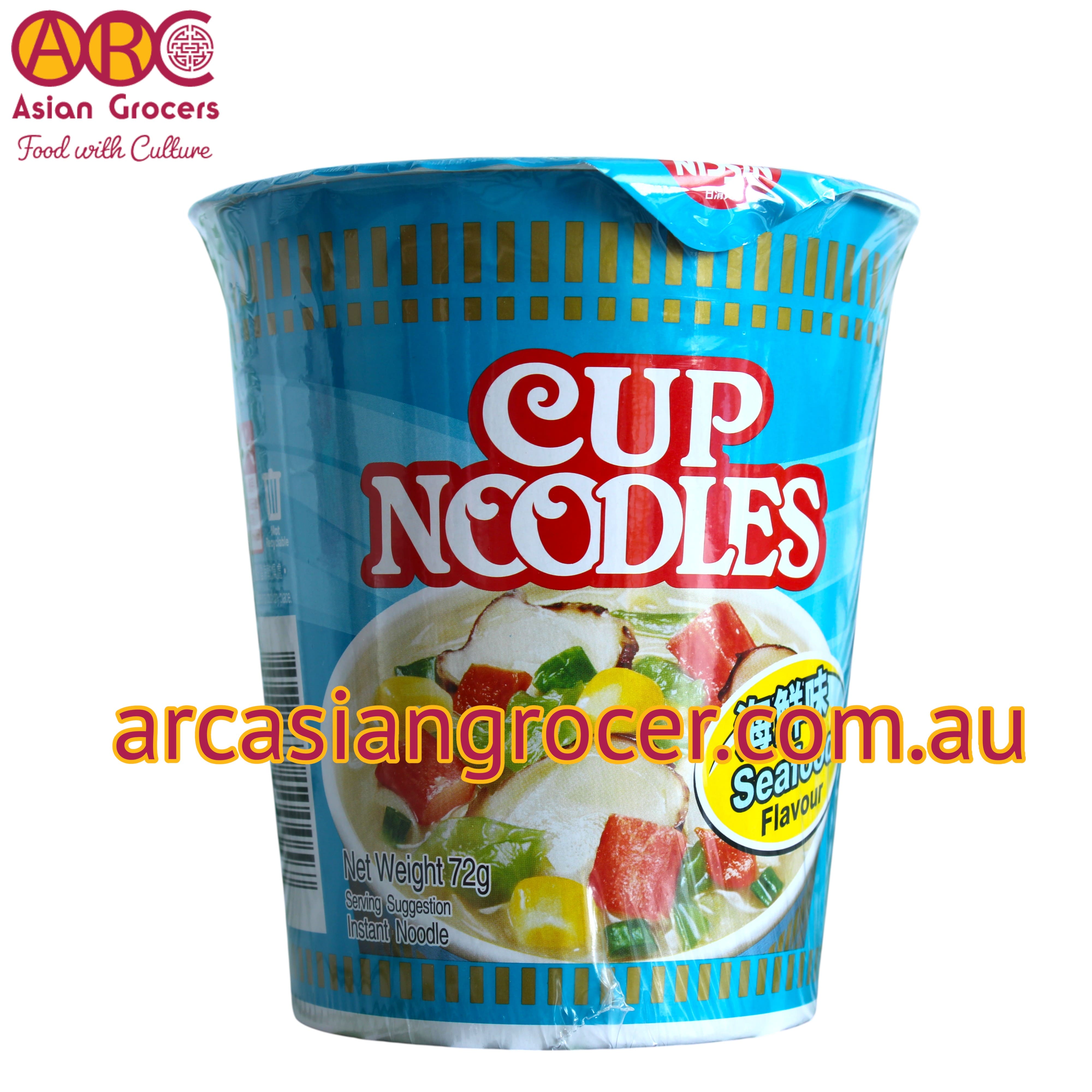 Nissin Spicy Seafood Flavour Cup Noodles 72g