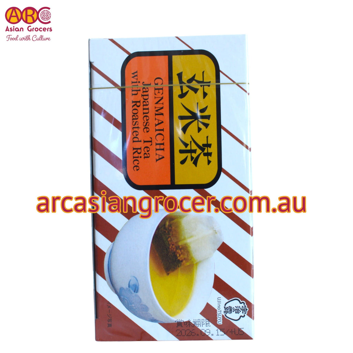 Ujinotsuyu Genmaicha Japanese Tea with Roasted Rice 20 Sachets
