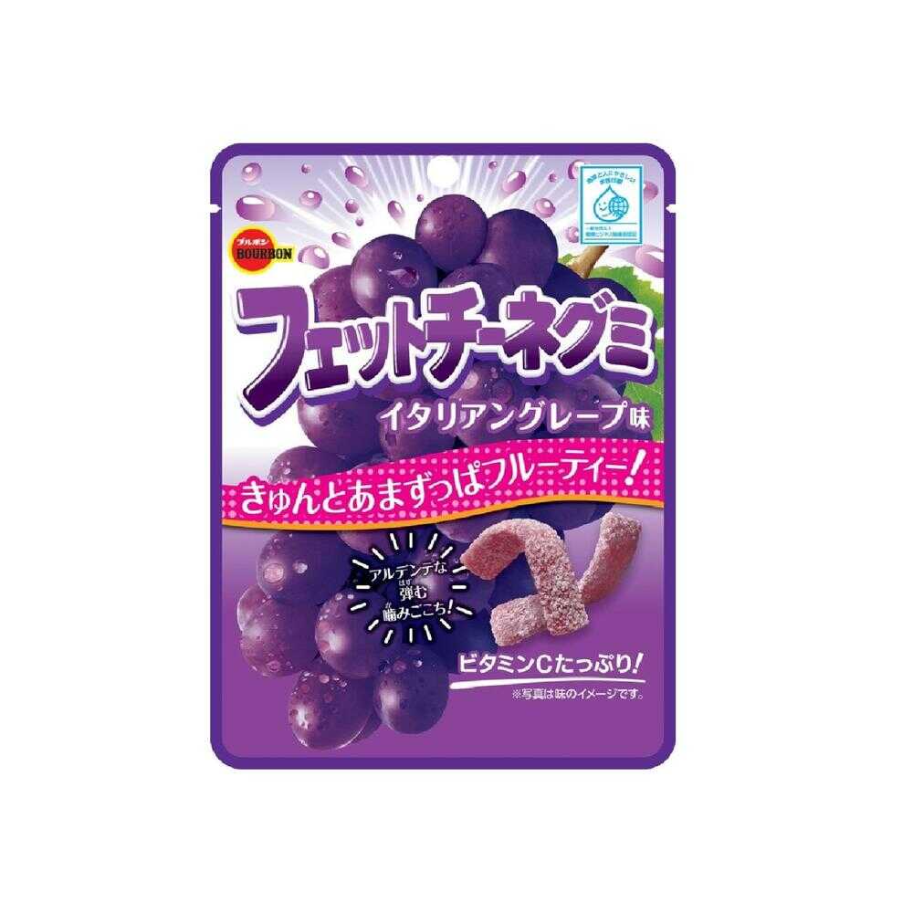 Bourbon Grape Flavour Fettuccine Gummy 50g