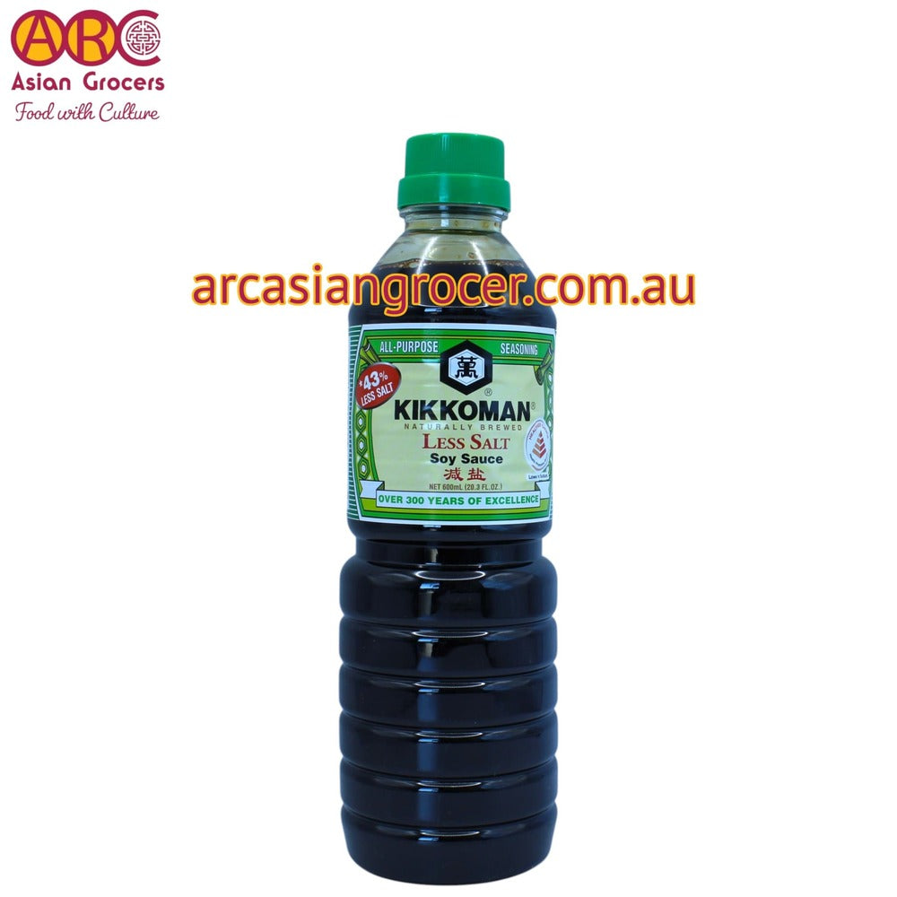 Kikkoman Reduced Salt Soy Sauce 600ml