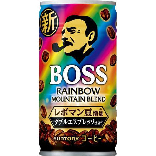 Suntory Boss Rainbow Mountain Blend Coffee 185ml*6