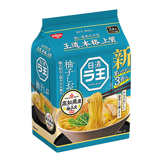 Nissin Raoh Yuzu & Salt Flavour Instant Noodles 3P